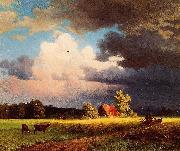 Albert Bierstadt Bavarian_Landscape USA oil painting artist
